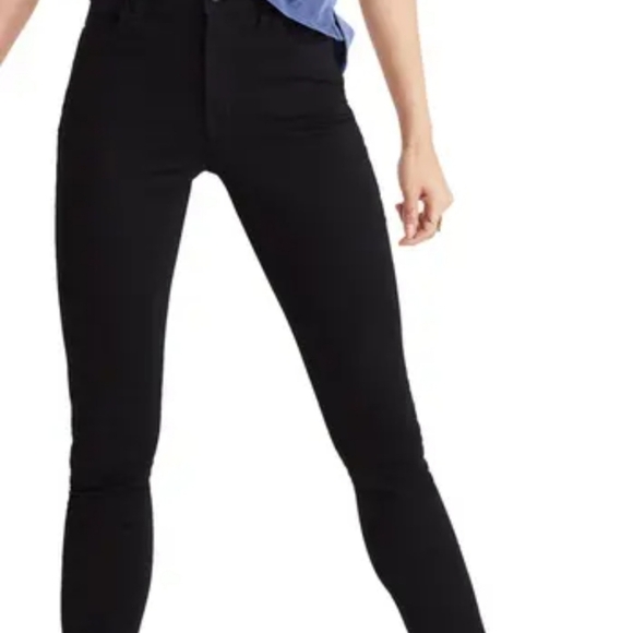 Madewell Roadtripper Jeans, Black Size 24 - Picture 2 of 10